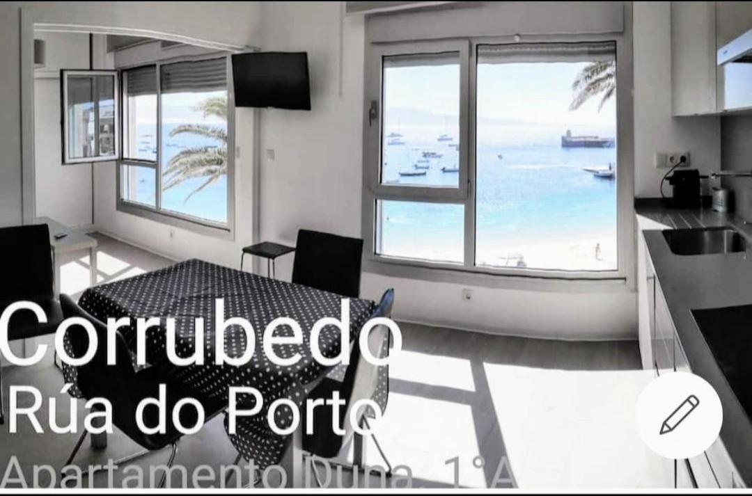 Vistas Al Mar En Corrubedo Villa Exteriör bild